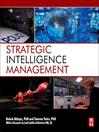Cover image for Strategic Intelligence Management